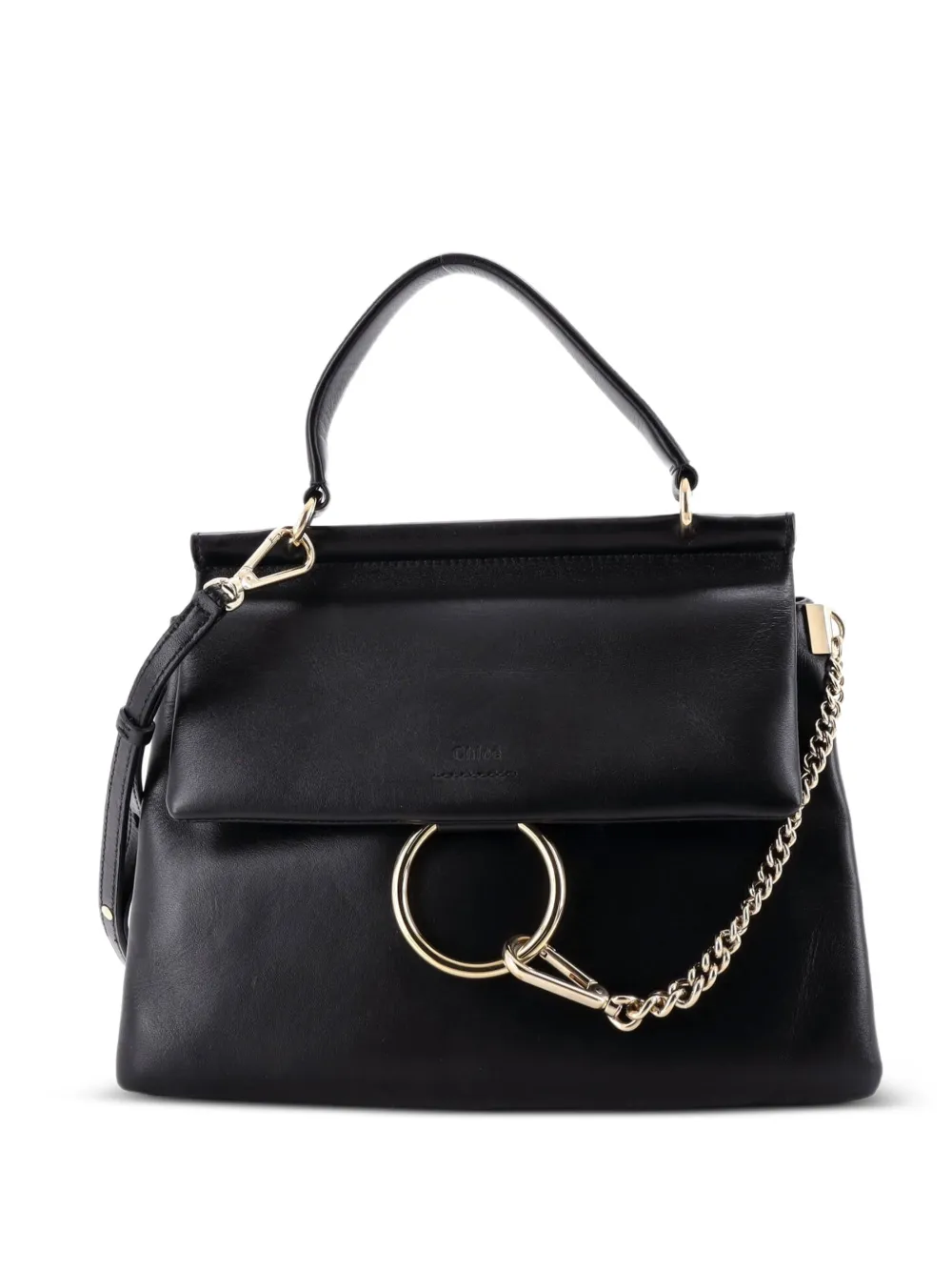 Chloé Pre-Owned Borsa a tracolla Faye piccola in pelle - Nero