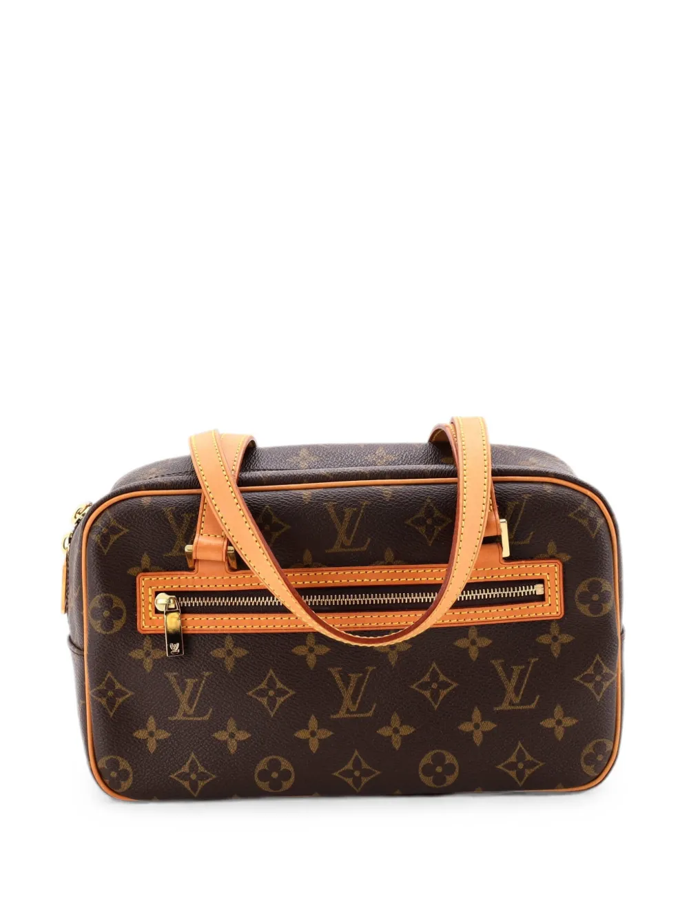 Louis Vuitton Pre-Owned Borsa a spalla Cite MM in tela con monogramma - Marrone