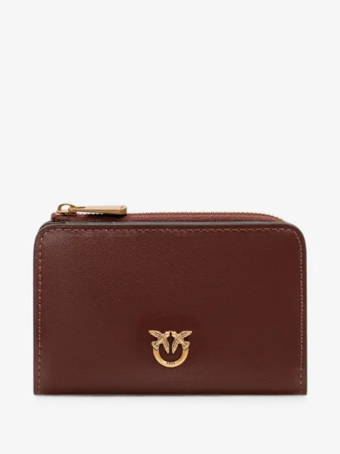PINKO Love Birds leather wallet