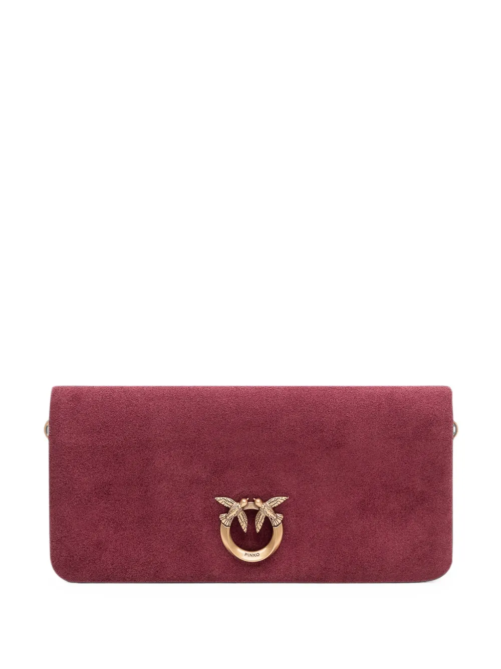 PINKO Love Birds Click Soft crossbody bag - Rosso