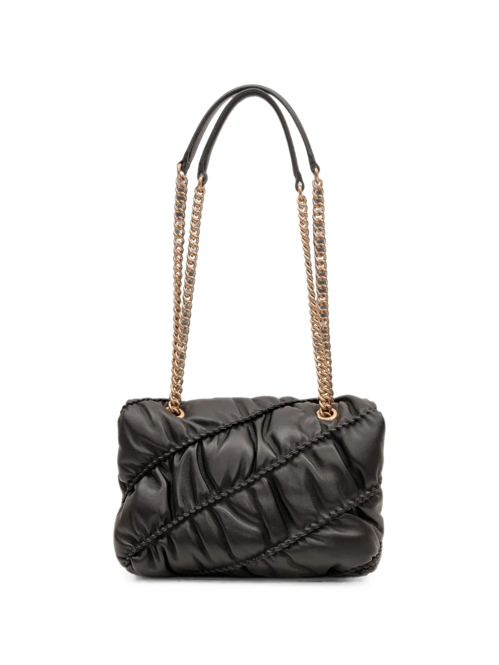 PINKO Love Puff schoudertas met gekreukt effect Zwart