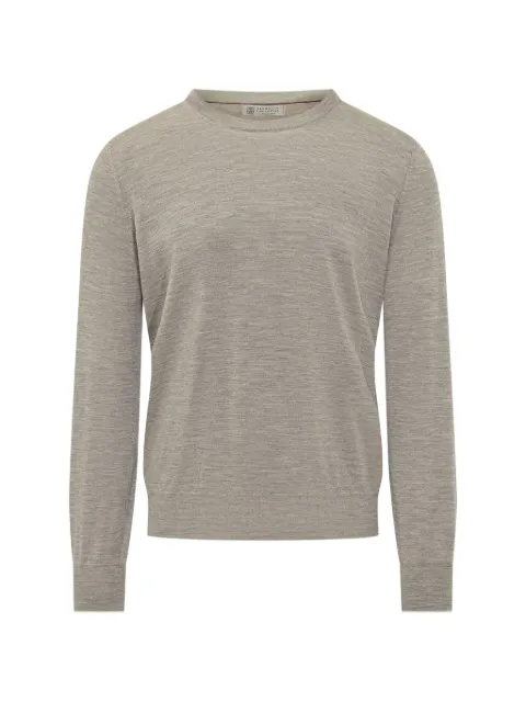 Brunello Cucinelli fine-gauge crew-neck sweater