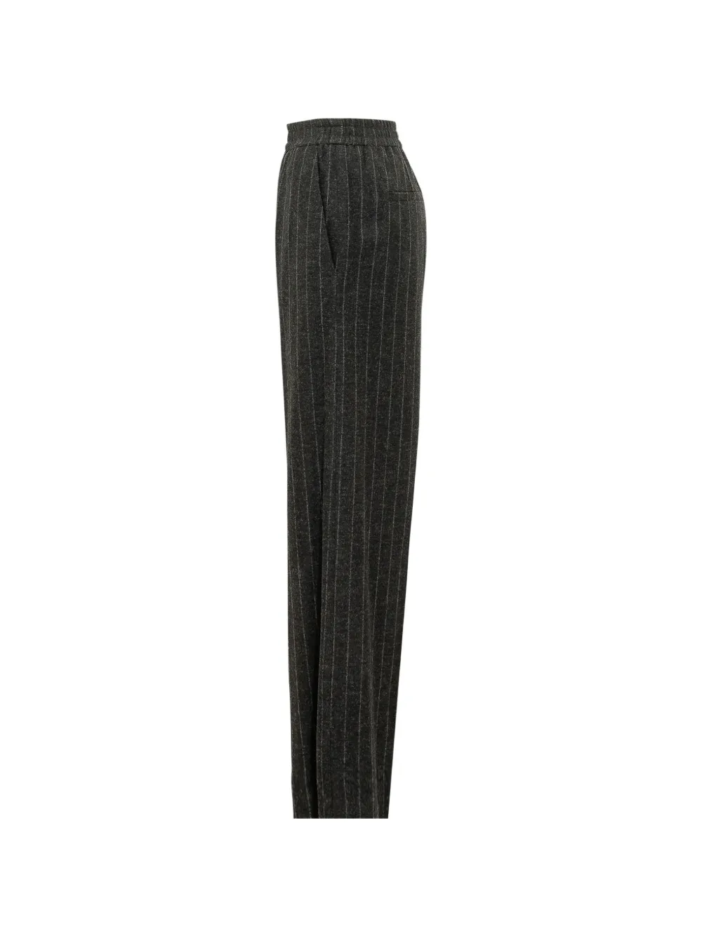 Brunello Cucinelli Broek met wijde pijpen Grijs