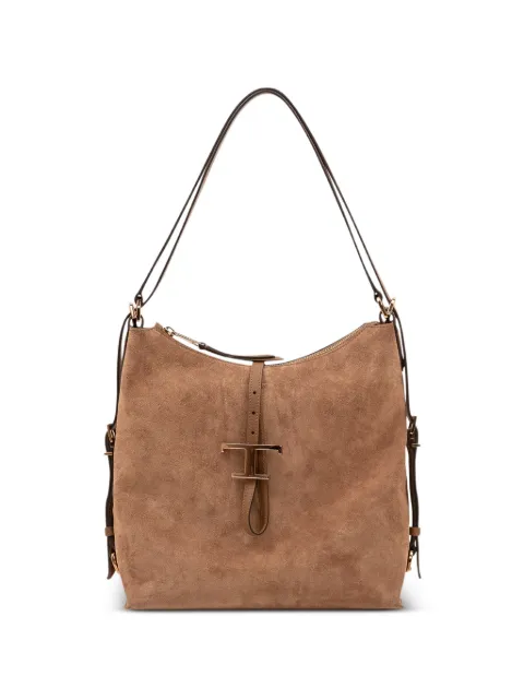 Tod's T Timeless small suede shoulder bag