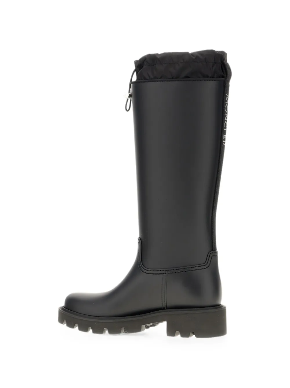 Moncler Kickstream High rain boots Zwart