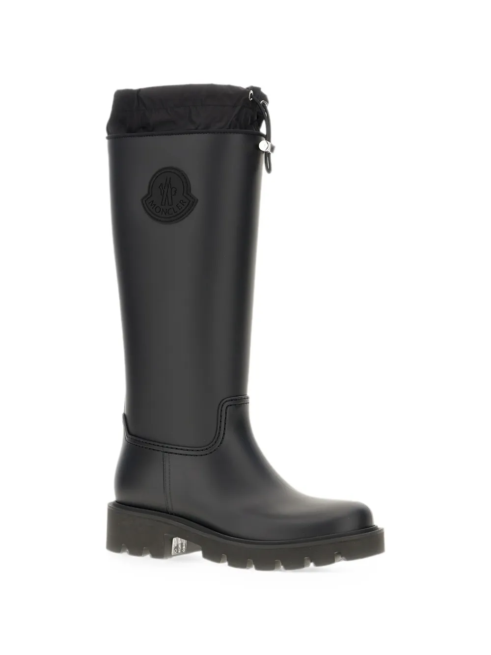 Moncler Kickstream High rain boots Zwart