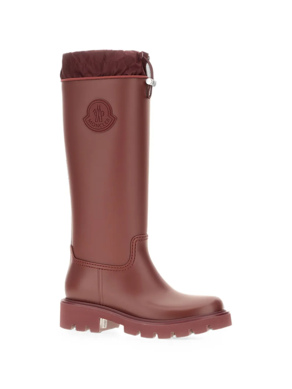 Moncler Kickstream knee-length rain boots Rood