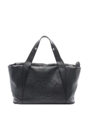 CHANEL Pre-Owned 2003 Sports Line Duffle Gym Bag | Black | FARFETCH