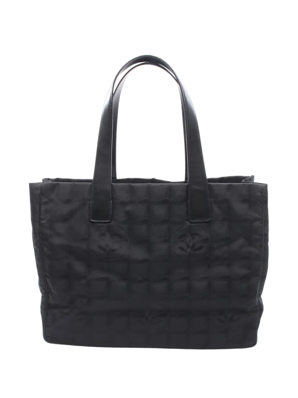 CHANEL Pre-Owned Borsa tote New Travel Line in nylon 2005-2006 - Nero