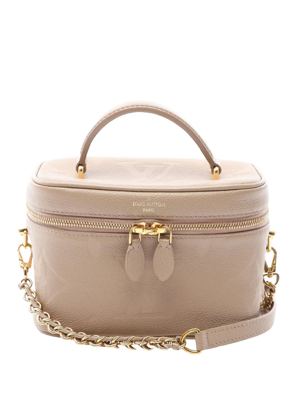 Louis Vuitton Pre-Owned Trousse PM in pelle Monogram Empreinte Giant 2021-2026 - Toni neutri