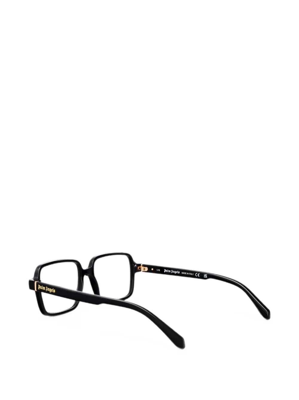 Palm Angels Eyewear Bril met vierkant montuur Zwart
