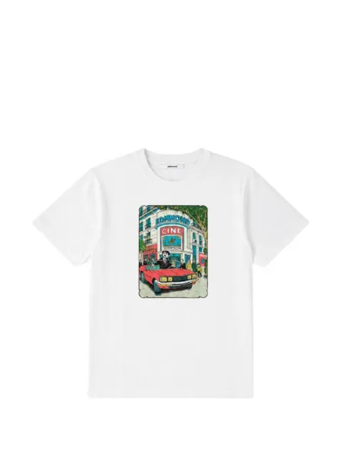 Dean Edmonds playera con estampado gráfico