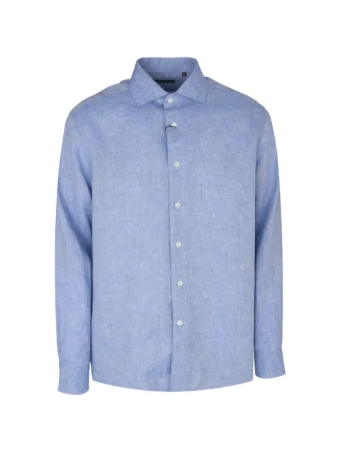 Corneliani spread-collar long-sleeve shirt