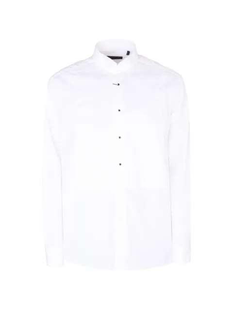 Corneliani wing-tips bib-front shirt