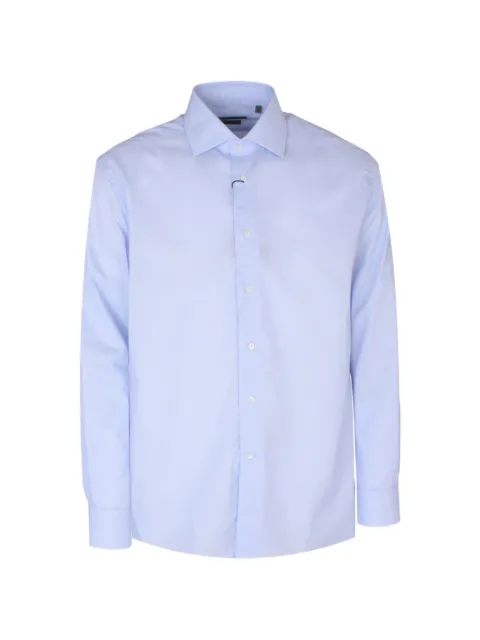 Corneliani spread-collar button-up shirt