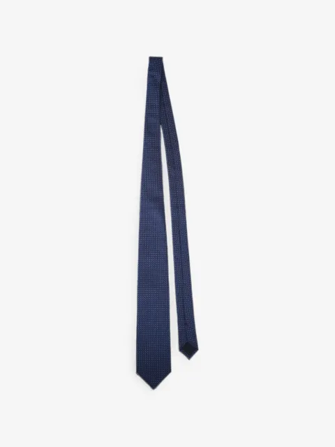 Corneliani Seidenkrawatte mit geometrischem Print