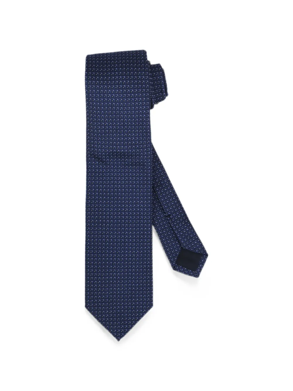 Corneliani Stropdas met geometrische print Blauw