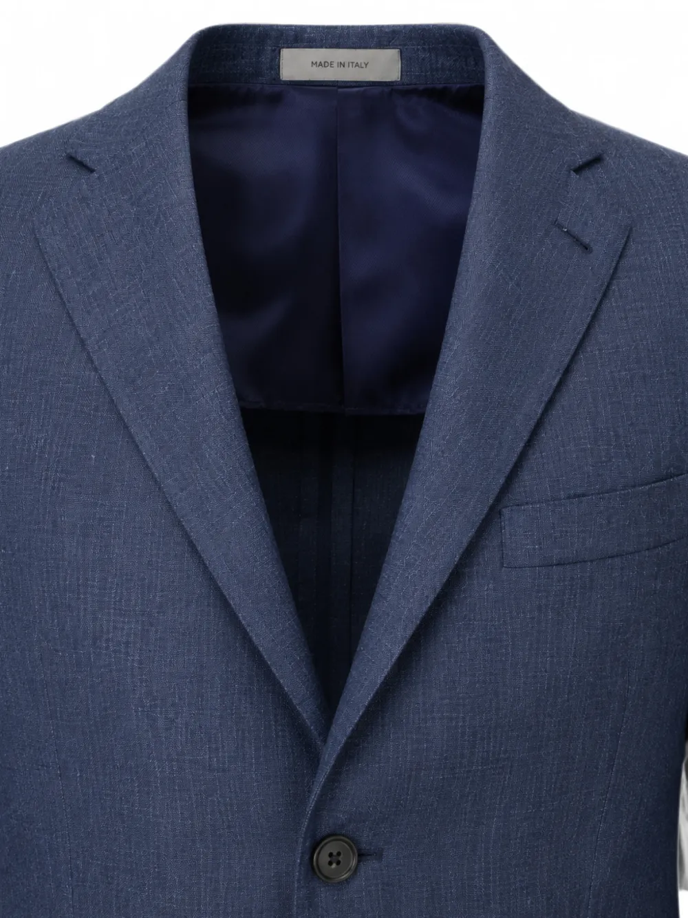 Corneliani Blazer met enkele rij knopen Blauw