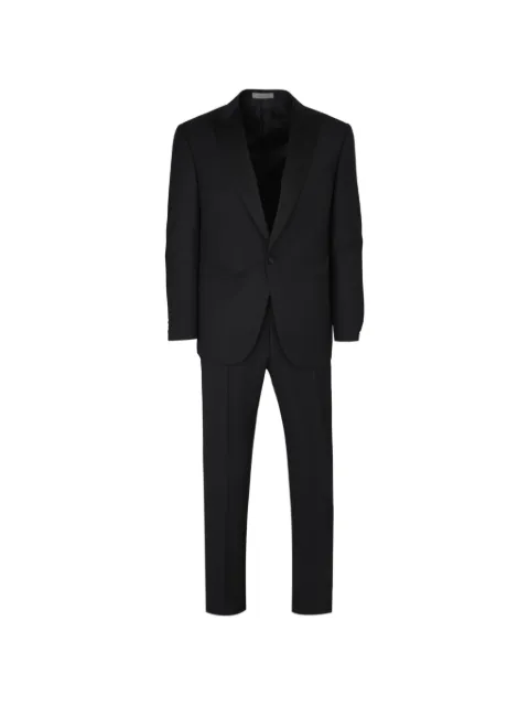 Corneliani peak-lapel single-breasted suit