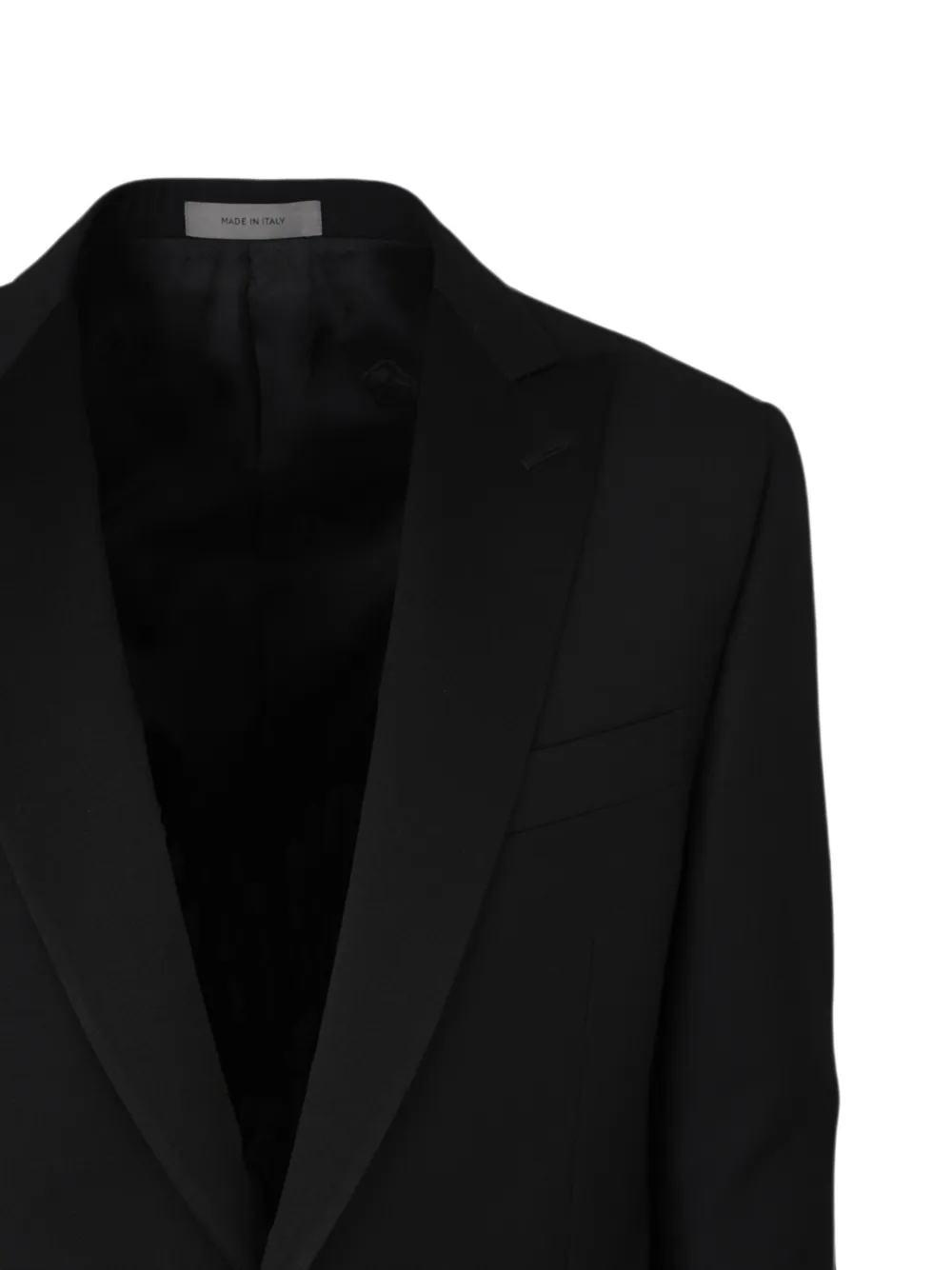 Corneliani Pak met enkele rij knopen Zwart