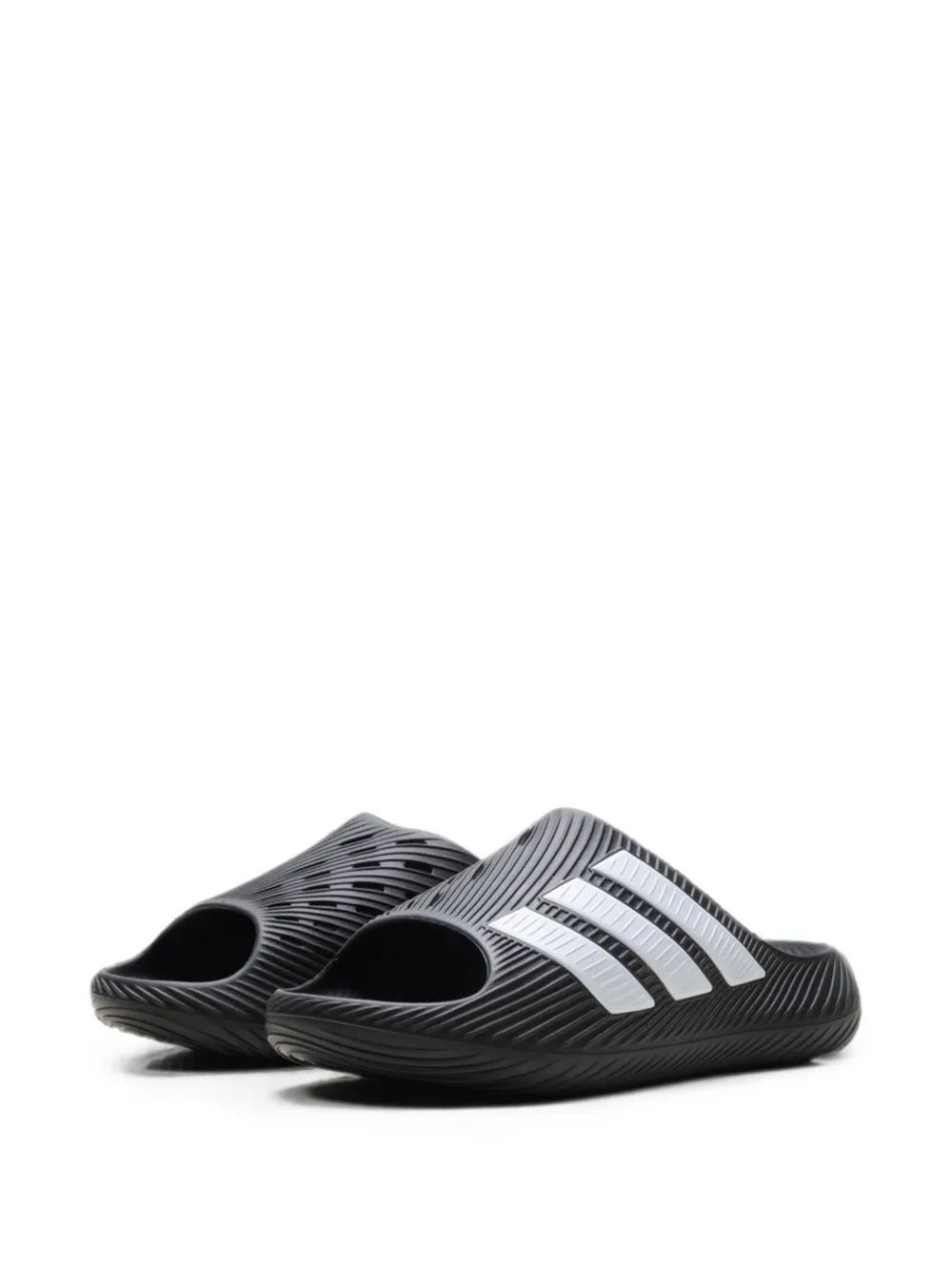 adidas Purechill 3-Stripe slides Zwart