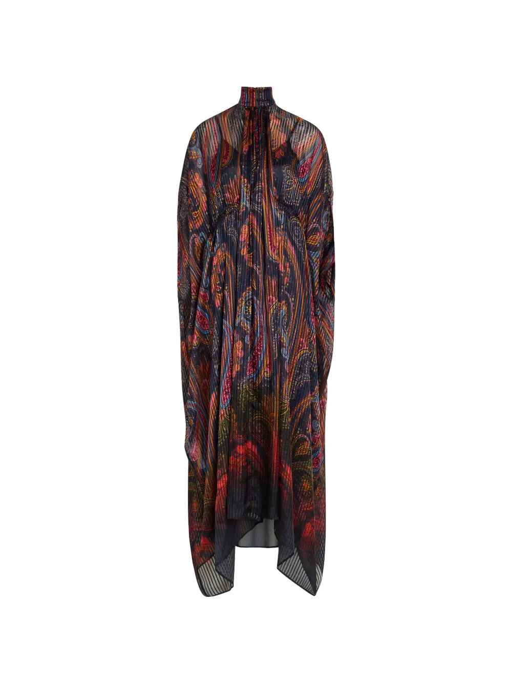 ETRO paisley-print maxi dress - Blu