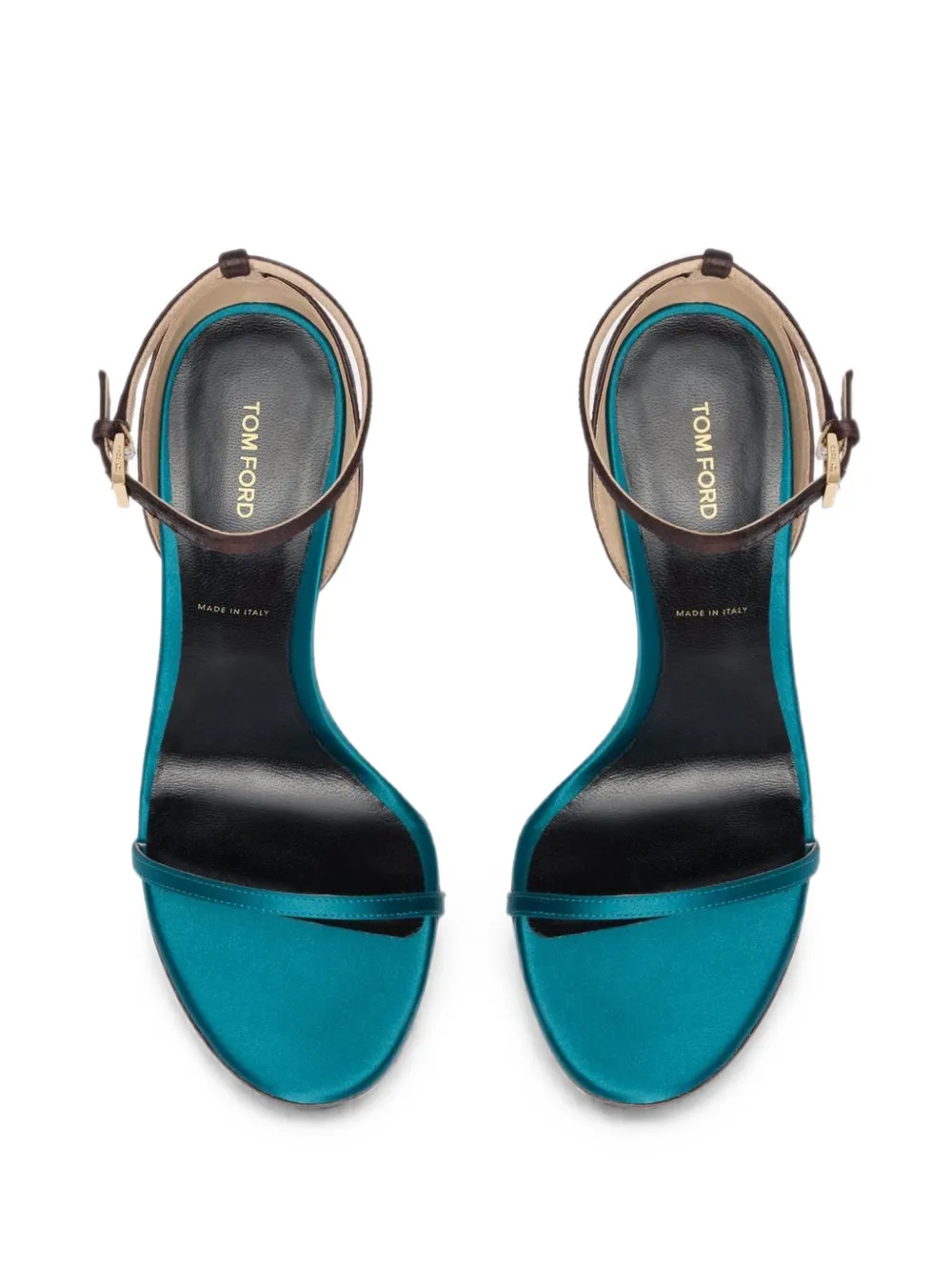 TOM FORD Vertigo buckle-fastening sandals Blauw