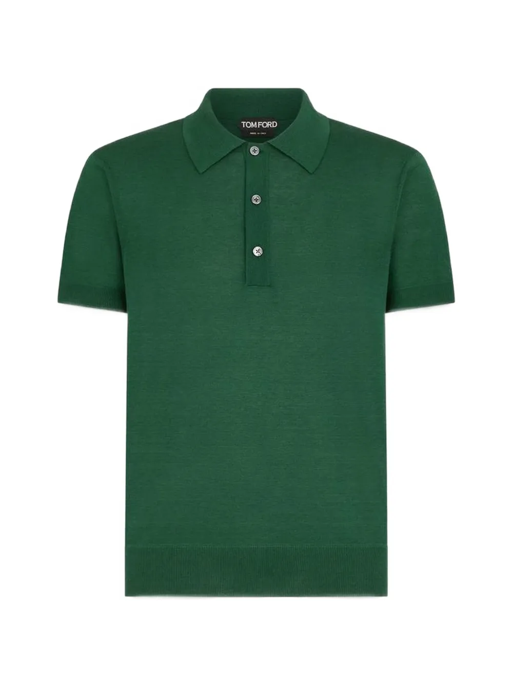 TOM FORD Poloshirt met korte mouwen Groen
