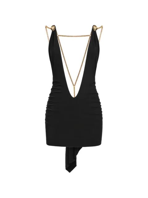 DSQUARED2 asymmetric chain-detail dress