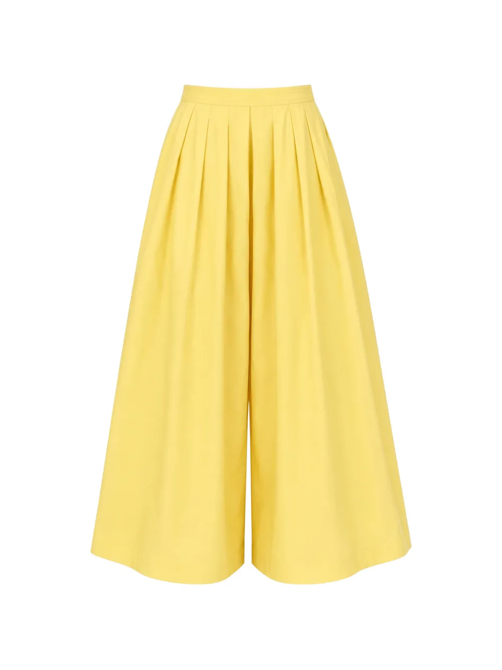 Rosie Assoulin Skant Pant pleated trousers - Giallo