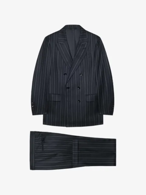 TOM FORD pinstripe-pattern double-breasted suit