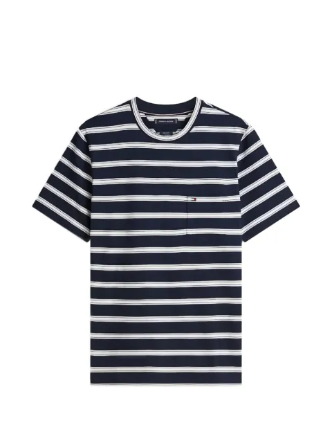 Tommy Hilfiger T-shirt med stribet lomme