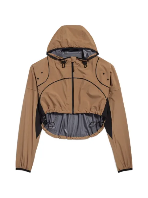Balenciaga cropped hooded jacket