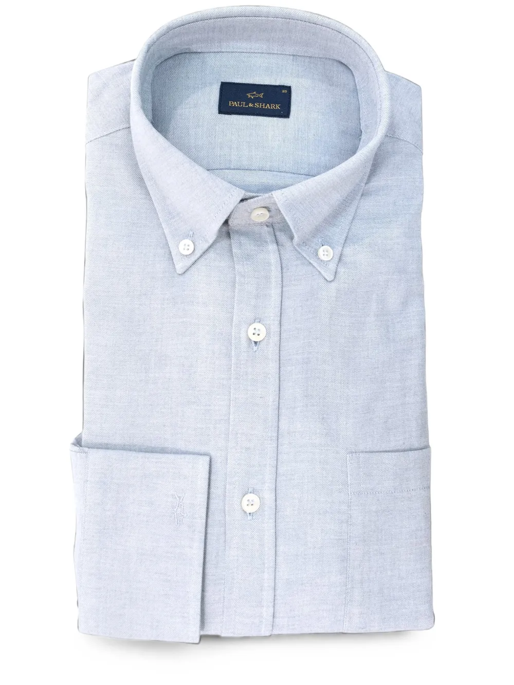 Paul & Shark Button-down Oxford overhemd Blauw