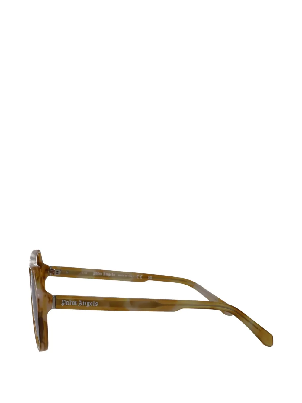 Palm Angels Eyewear Kelso zonnebril met piloten montuur Beige