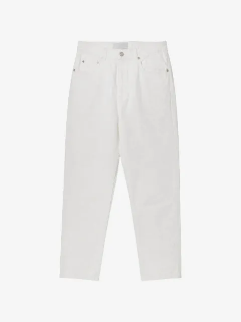 ICON DENIM star-embroidered straight-leg jeans