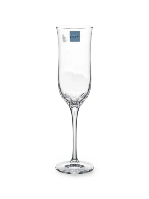 CRISTAL DE SEVRES Tuileries flute glasses (set of six)