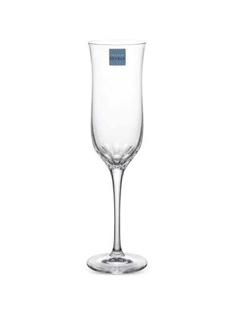 CRISTAL DE SEVRES Tuileries flute glasses (set of six)