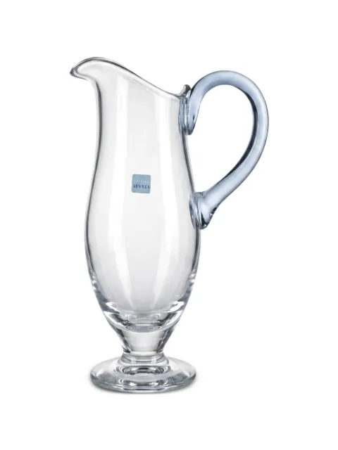 CRISTAL DE SEVRES Pensee pitcher