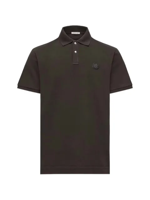 Moncler logo-patch short-sleeve polo shirt