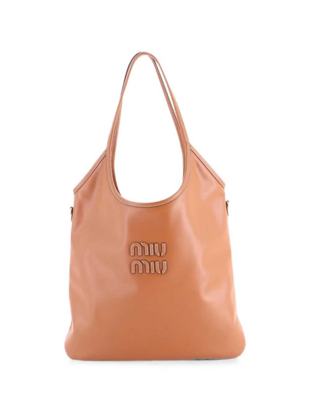 Miu Miu Pre-Owned Borsa tote Ivy - Marrone