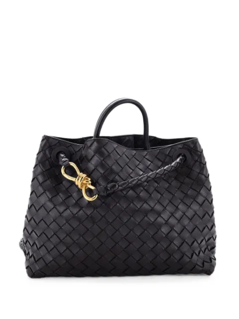 Bottega Veneta Pre-Owned Andiamo Top Handle Bag Intrecciato Nappa Medium satchel