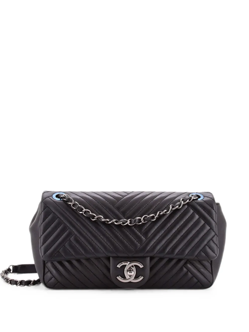 CHANEL Pre-Owned Borsa a spalla CC Crossing Flap - Nero