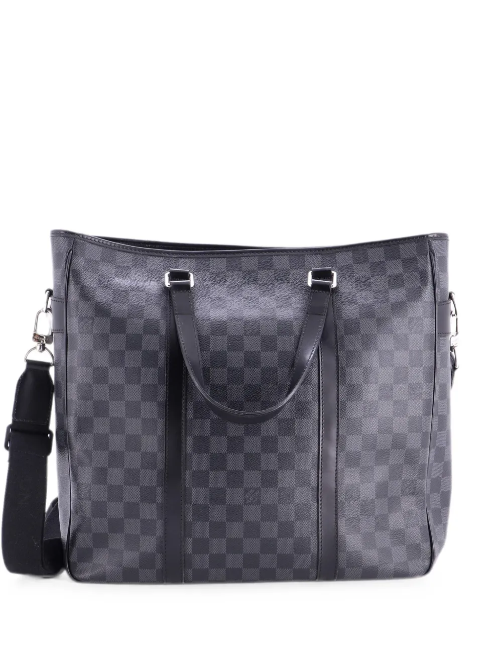Louis Vuitton Pre-Owned Borsa tote Tadao MM in tela Damier Graphite - Nero