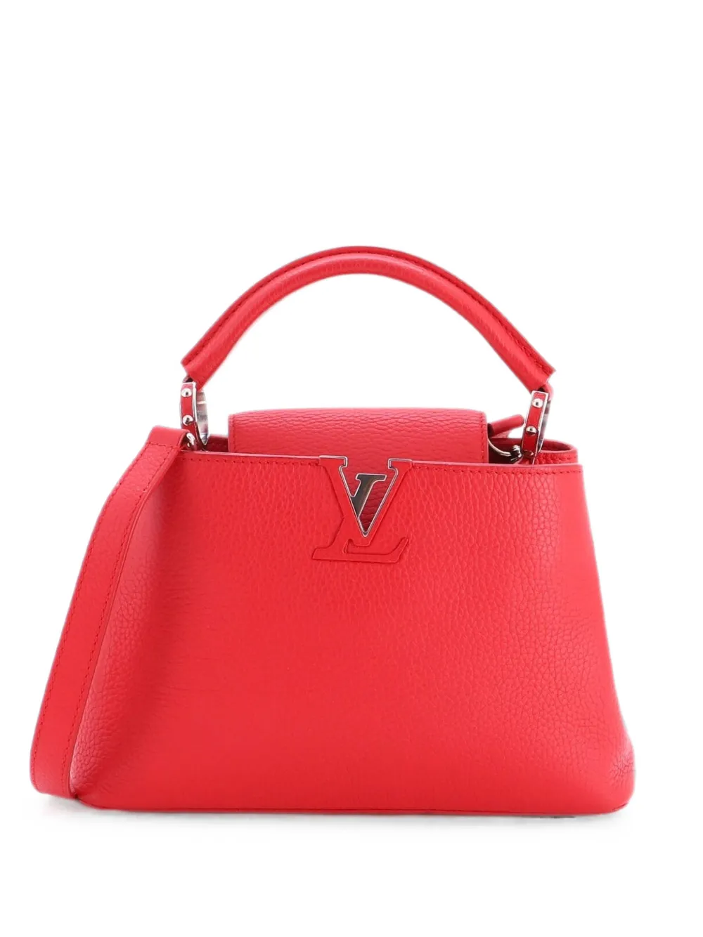 Louis Vuitton Pre-Owned Gewebte Capucines BB Tasche - Rot