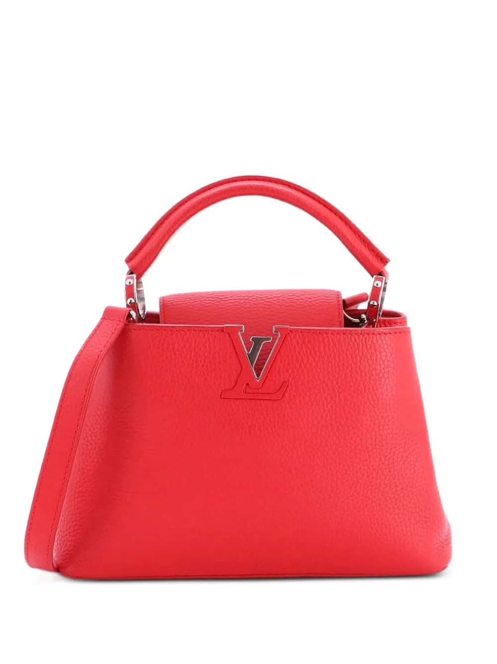 Louis Vuitton Pre-Owned Capucines Bag Leather BB satchel - Red
