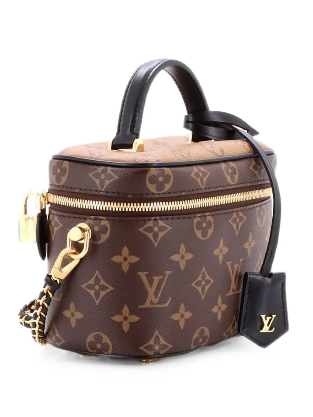 Louis Vuitton Pre-Owned Borsa a tracolla Vanity PM in tela Reverse Monogram - Marrone
