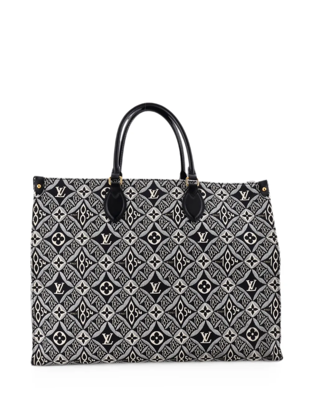 Louis Vuitton Pre-Owned OnTheGo Limited Edition Since 1854 GM-Tote Bag aus Monogramm-Jacquard - Schwarz
