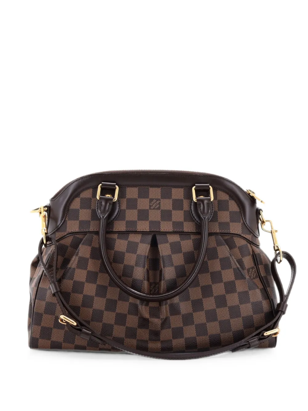 Louis Vuitton Pre-Owned Borsa a mano Trevi PM in tela Damier con tracolla - Marrone