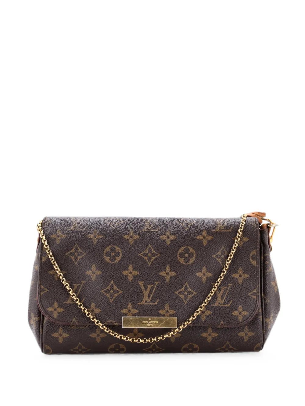 Louis Vuitton Pre-Owned Favorite Handbag Monogram Canvas MM crossbody bag - Braun